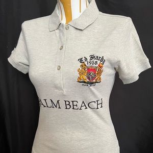 Ed Hardy embroidered Palm Beach polo